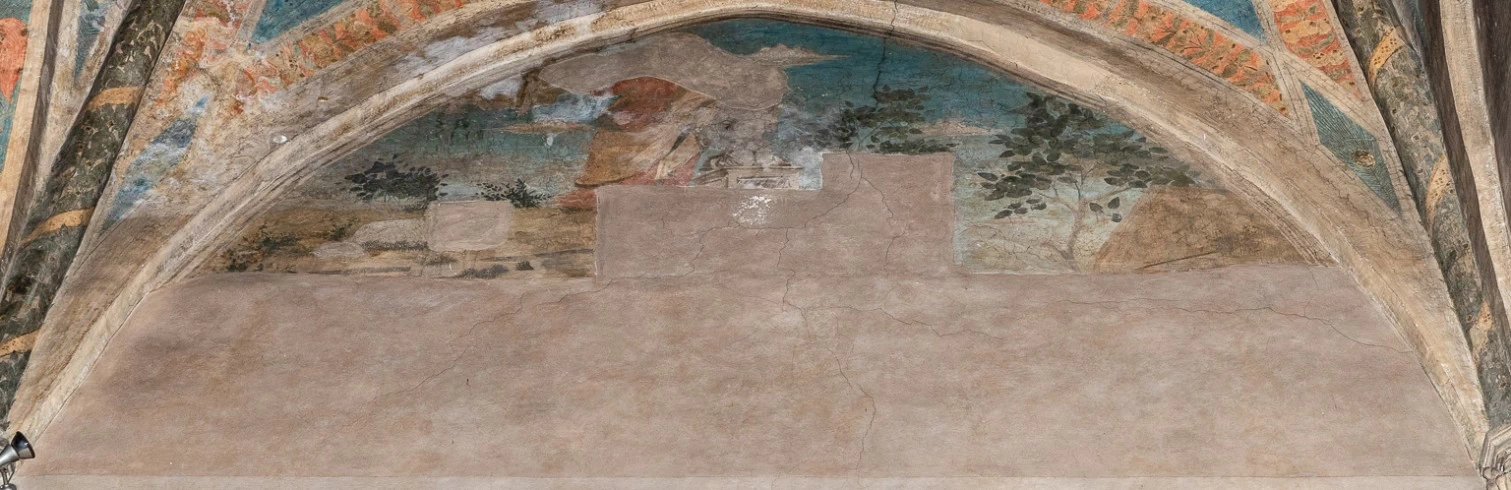 Murale con Sacrificio di Isacco